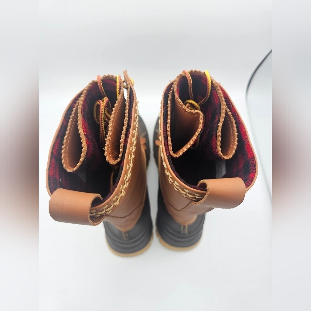 Polo Ralph Lauren Logan Cow Leather Duck Boot Mens - Picture 4 of 5